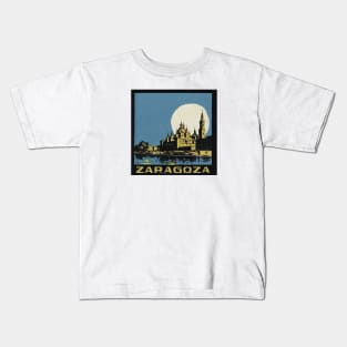 Zaragoza | Spain Gift | Spanish | Zaragoza travel | Vintage Kids T-Shirt